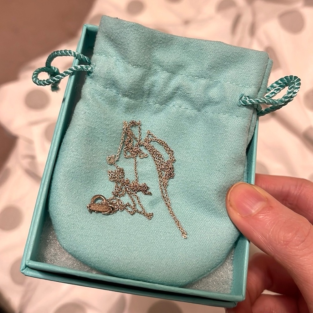 Tiffany sterling silver chain | 24”